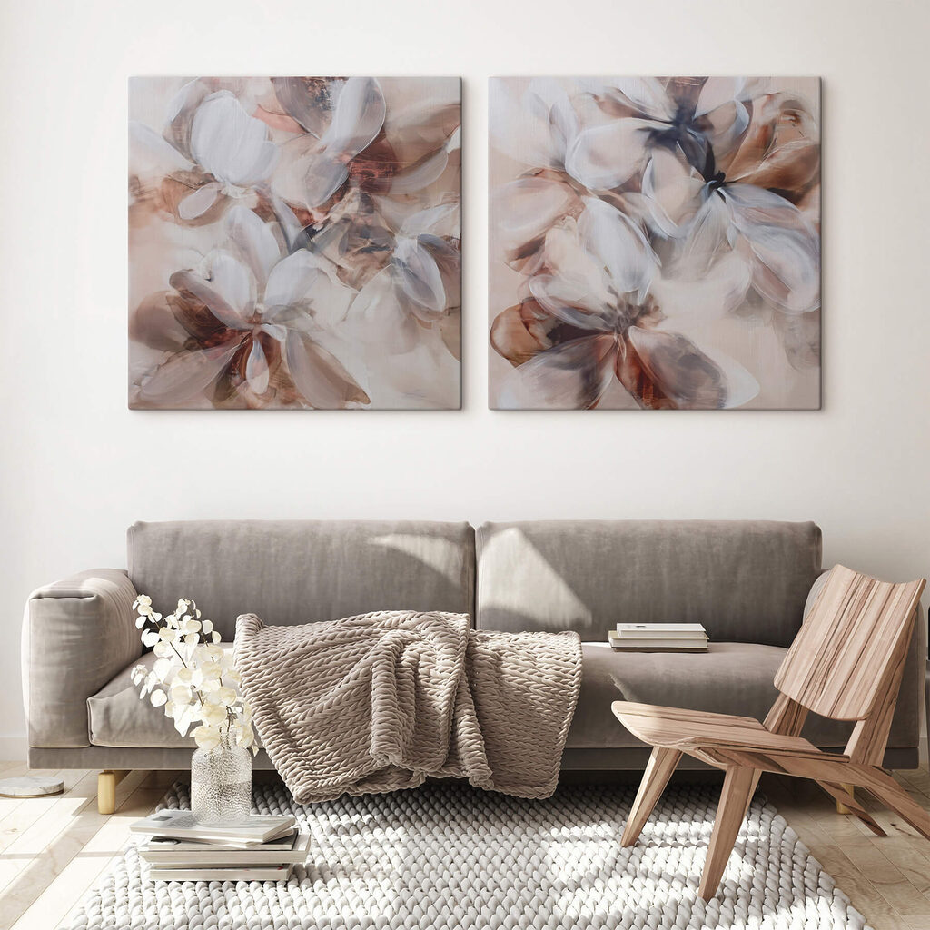 Pétalas em movimento — interior 1