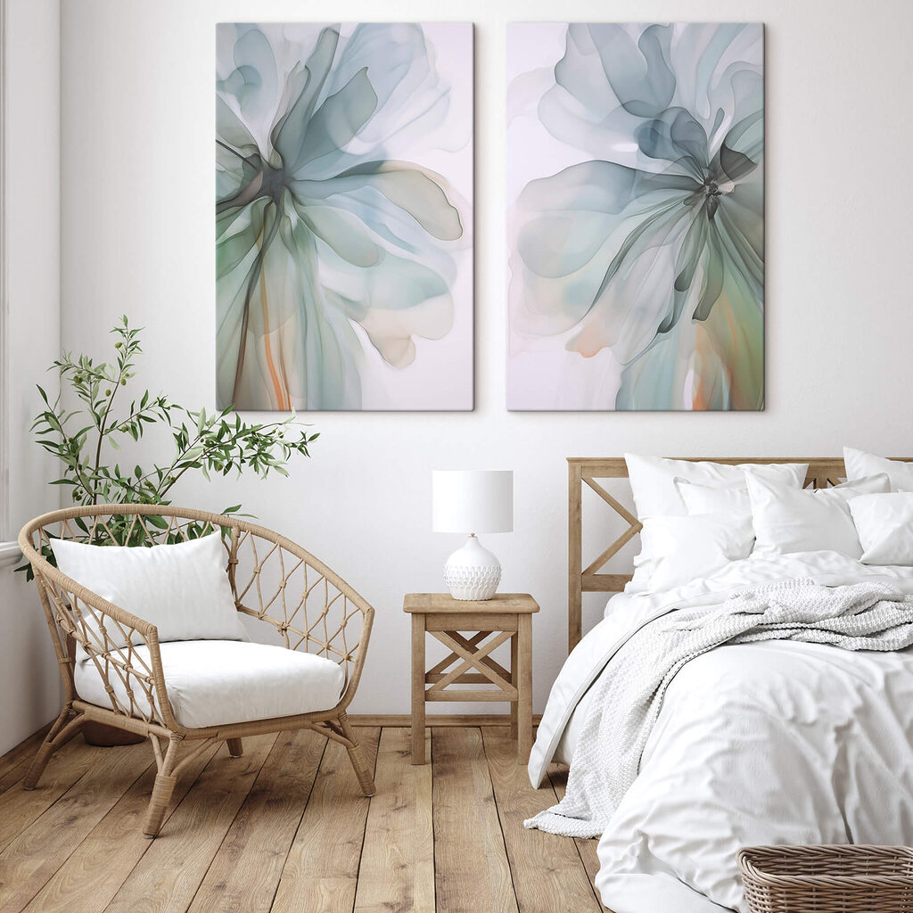 Flores suaves e fluidas — interior 1