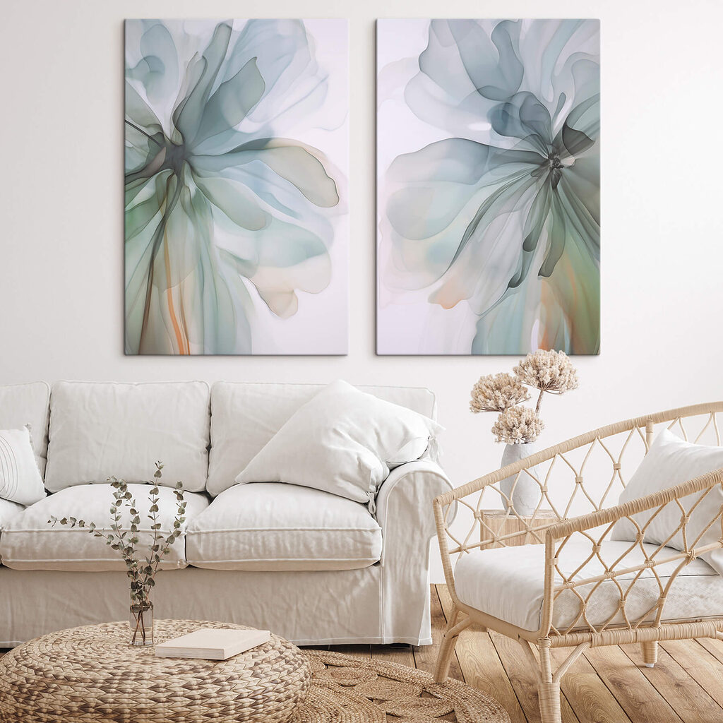 Flores suaves e fluidas — interior 2