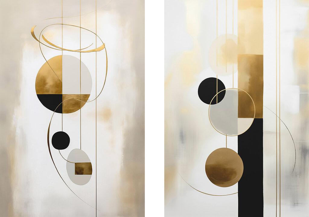 Círculos em equilíbrio — design completo