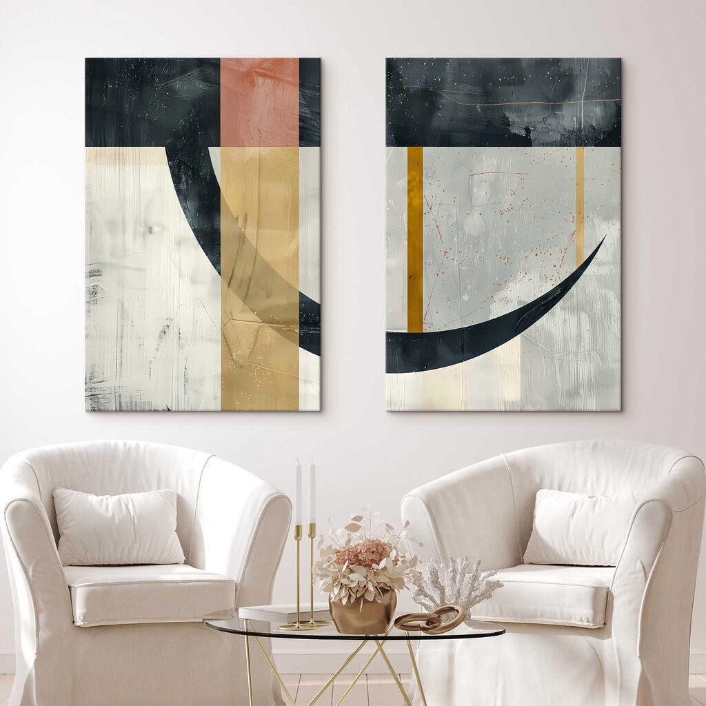 Penas em movimento diagonal — interior 2