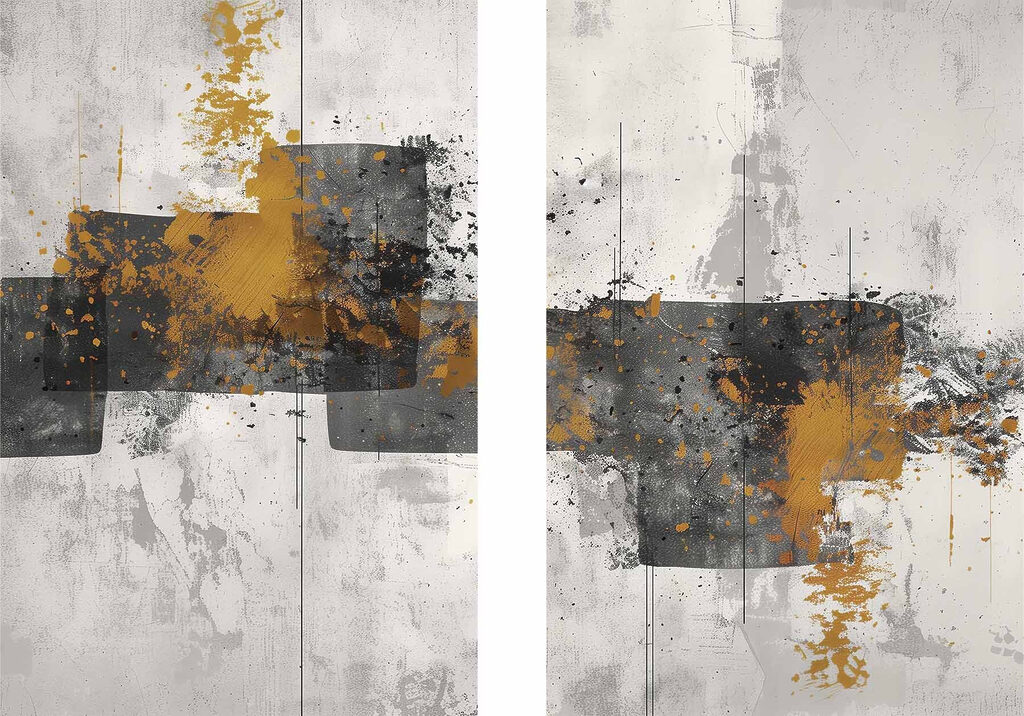 Cores abstratas em movimento — design completo