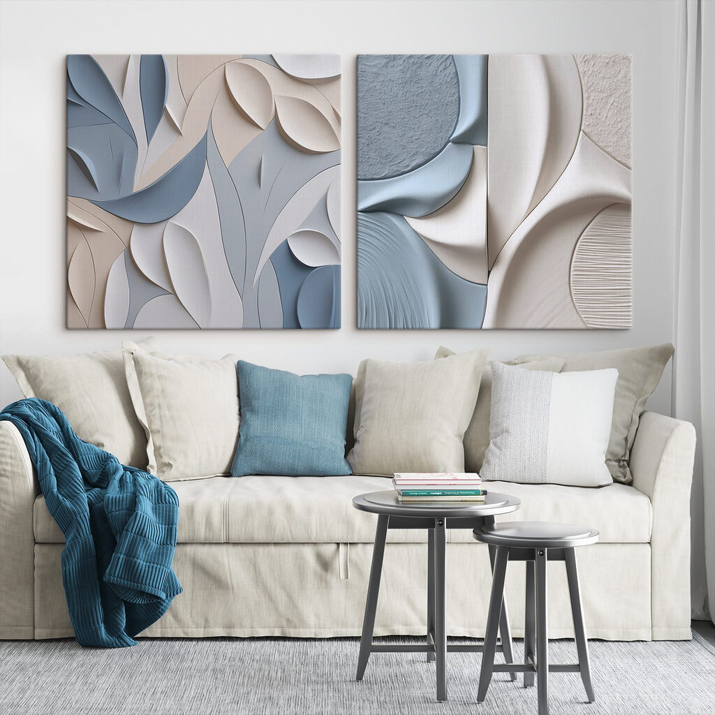 Folhas fluidas — interior 1