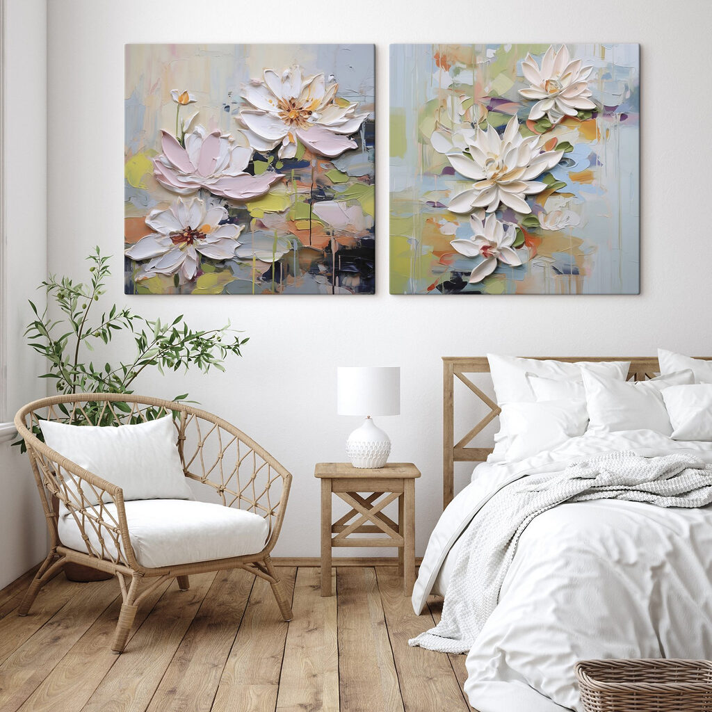 Flores pastel elegantes — interior 2