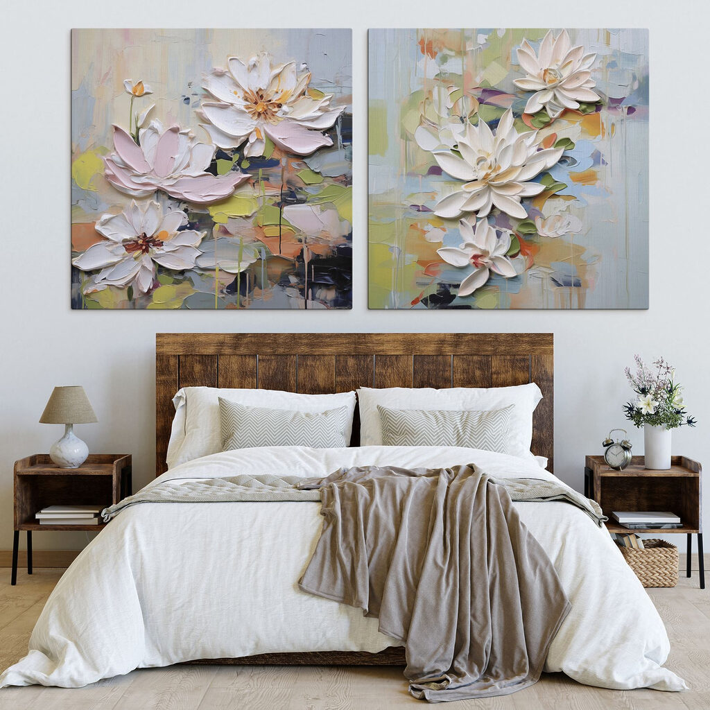 Flores pastel elegantes — interior 1