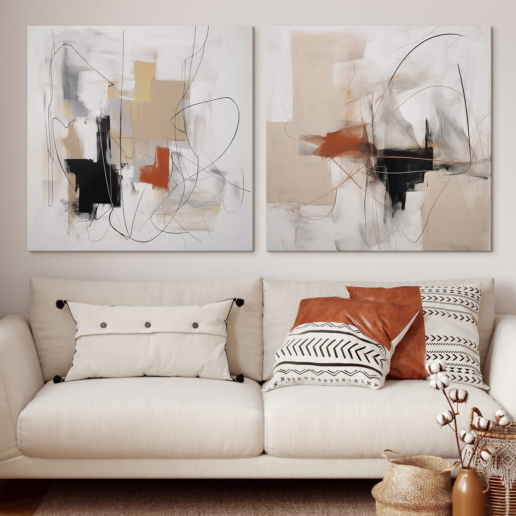 Linhas sobre manchas — interior 2