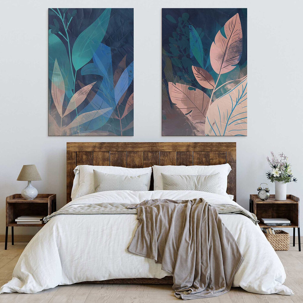 Folhas e plantas — interior 2