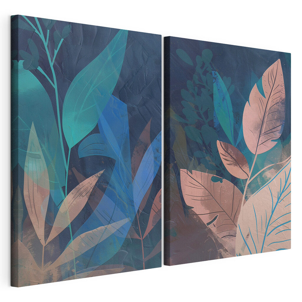 Folhas e plantas — vista do produto