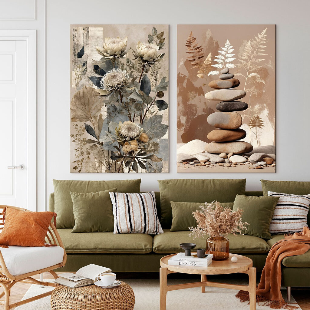 Flores entre pedras — interior 2