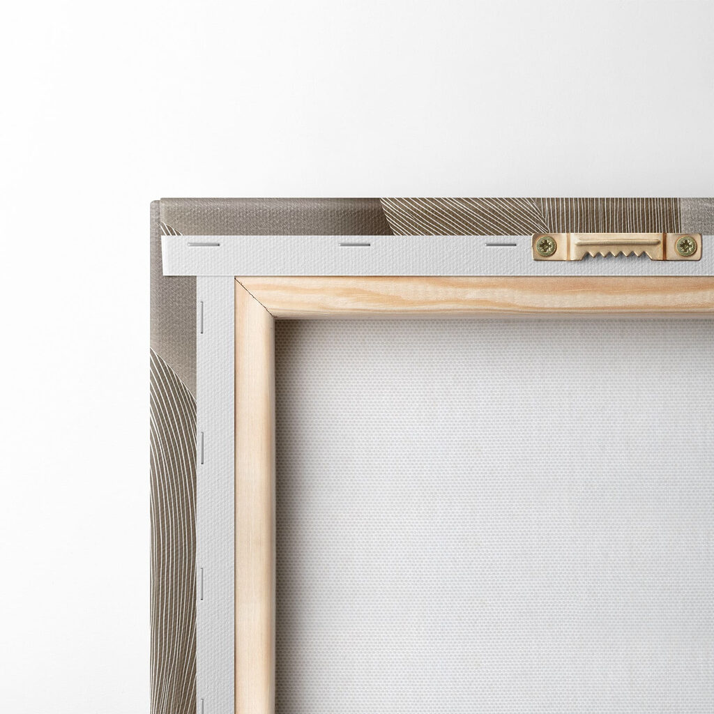 Folhas de contornos suaves — verso