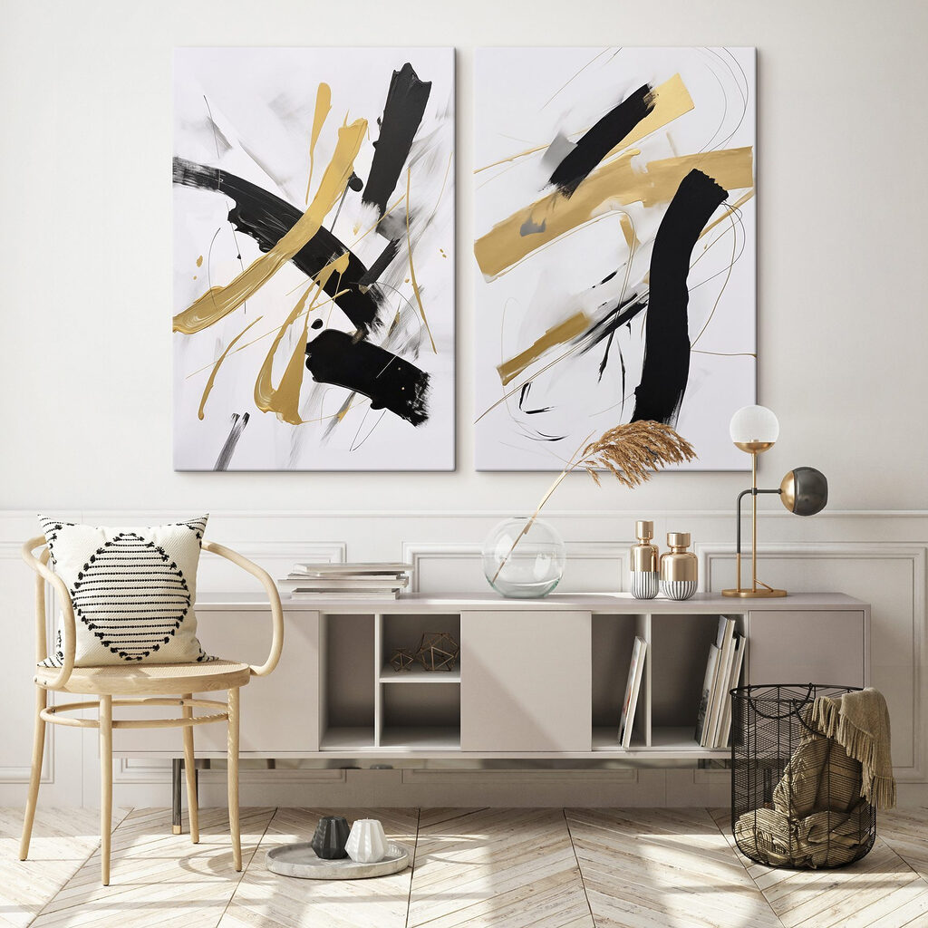 Pinceladas em contraste — interior 2