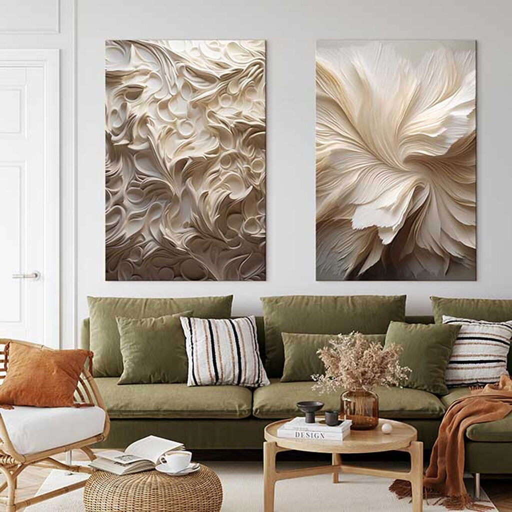 Flores em espiral — interior 2