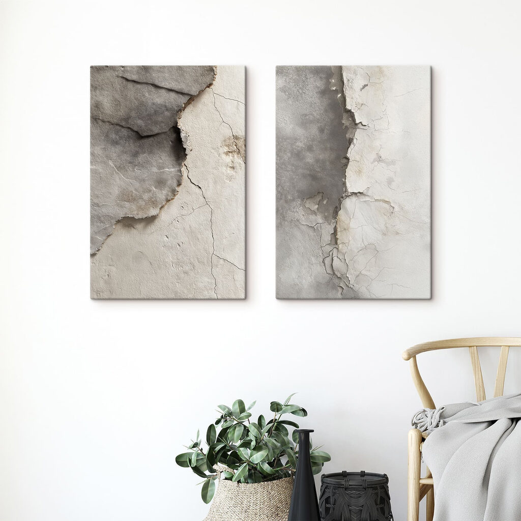 Fissuras em cinzento — interior 2