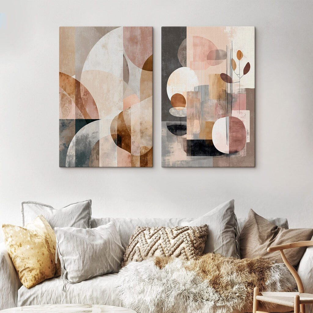 Formas redondas e terrosas — interior 1