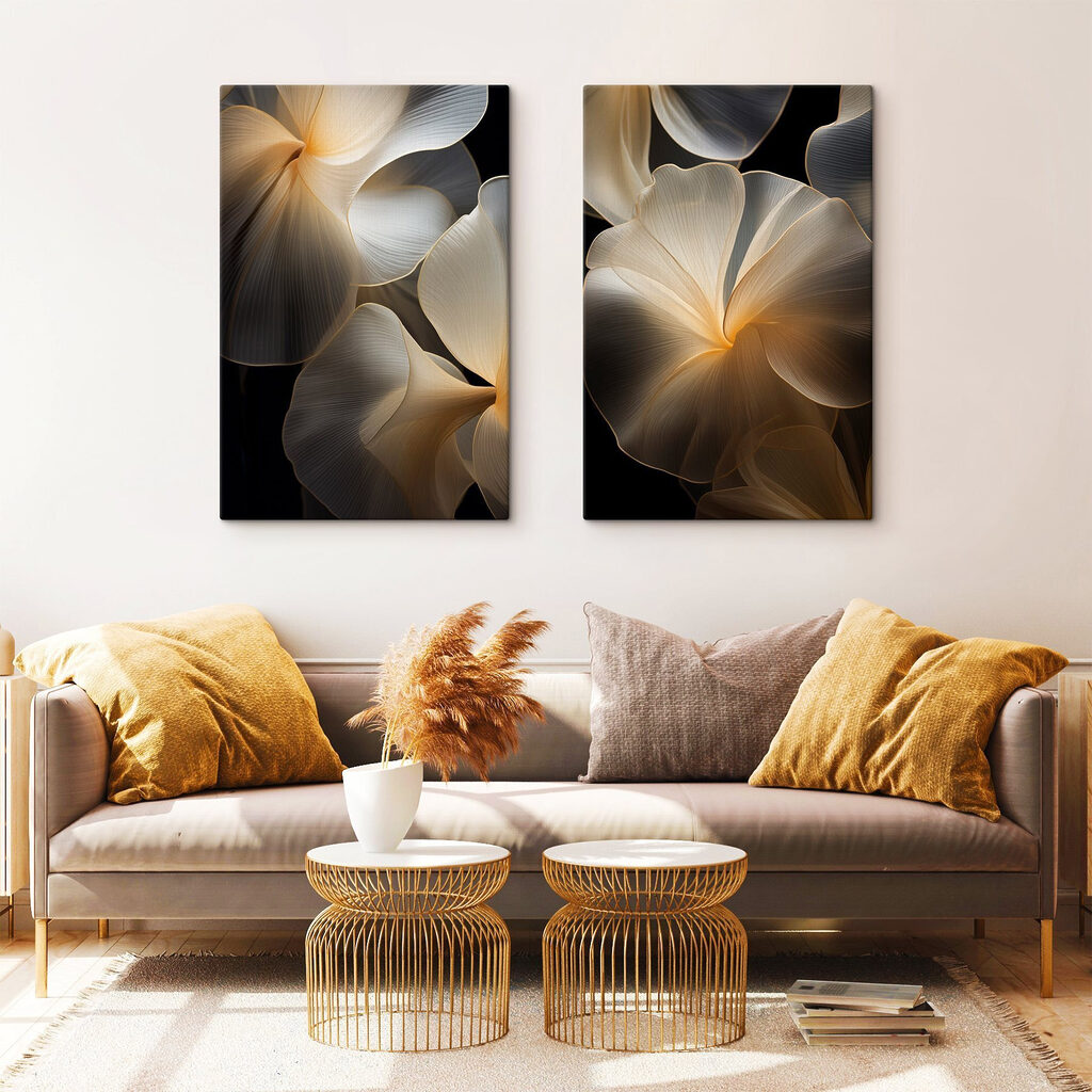 Motivos florais delicados — interior 1