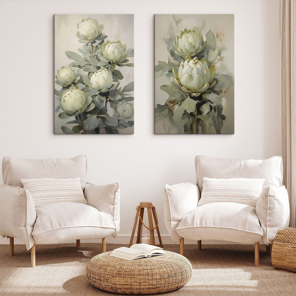 Flores numa planta — interior 1