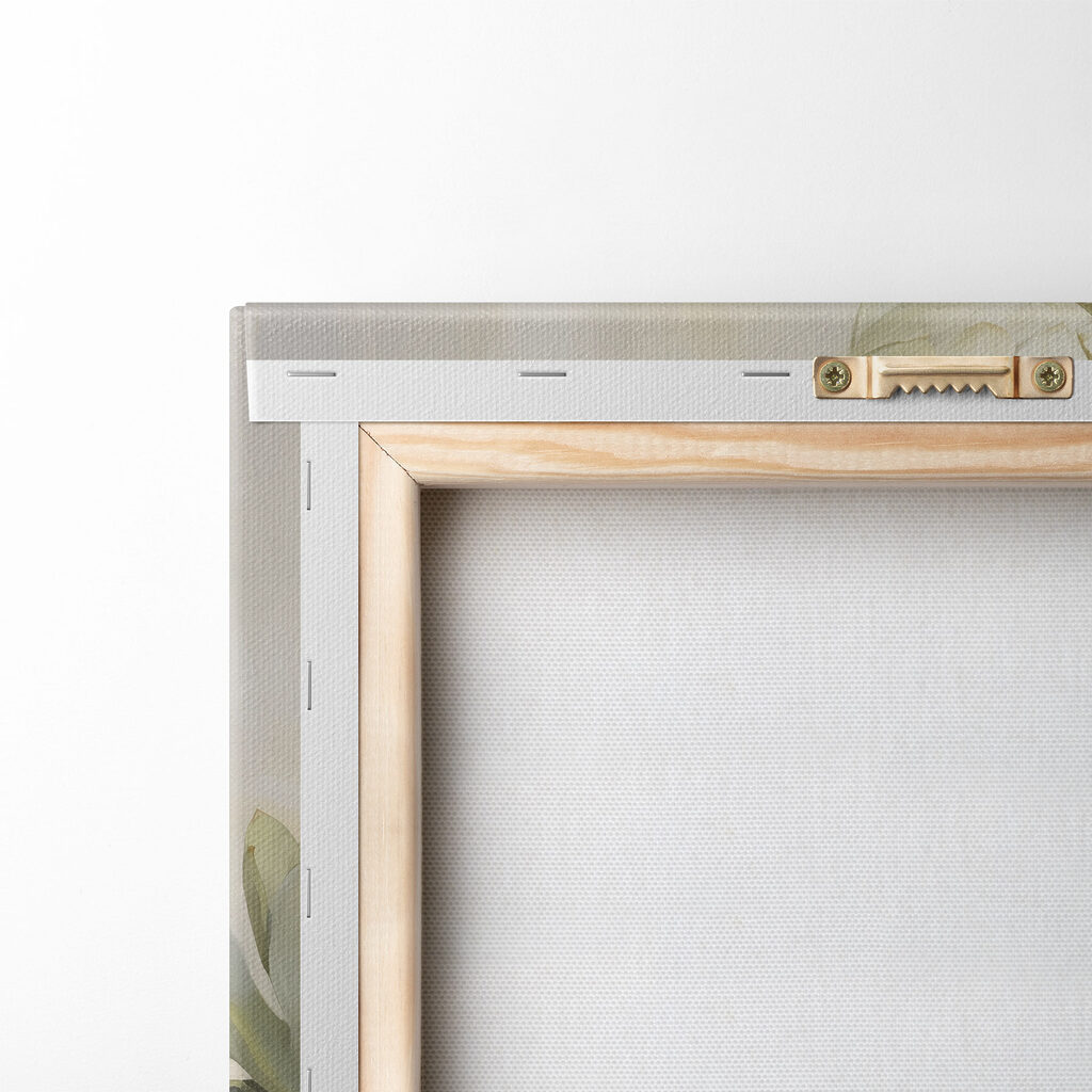 Flores numa planta — verso