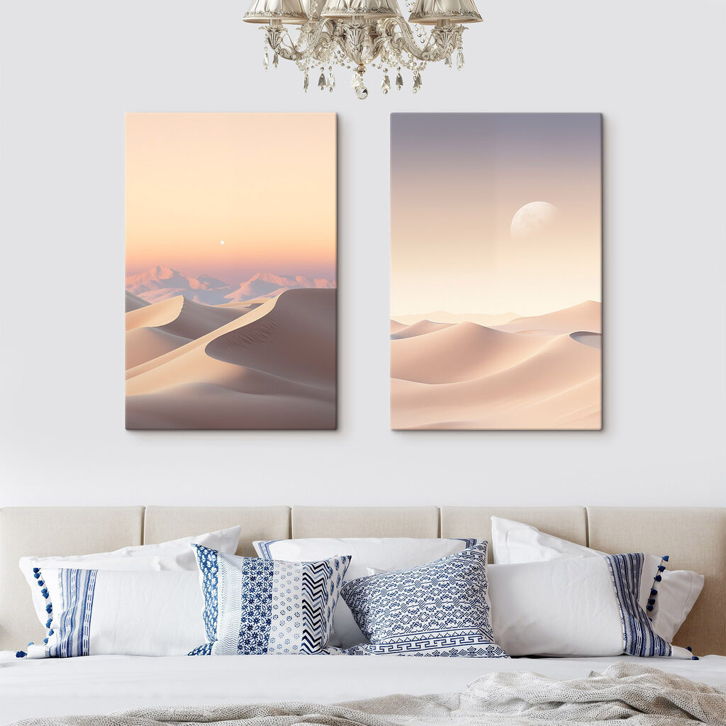 Deserto com lua — interior 2