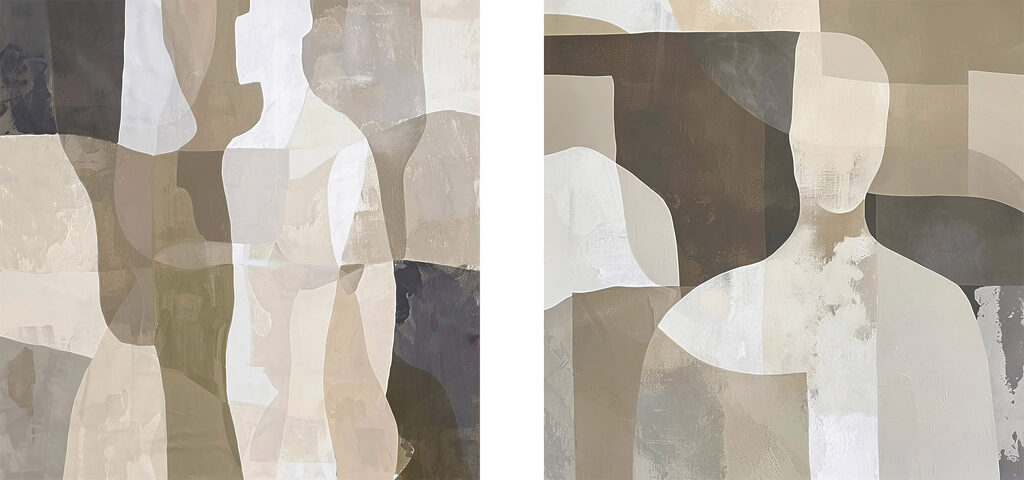 Figuras abstratas — design completo