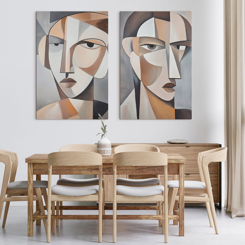 Dois rostos de mulher — interior 2