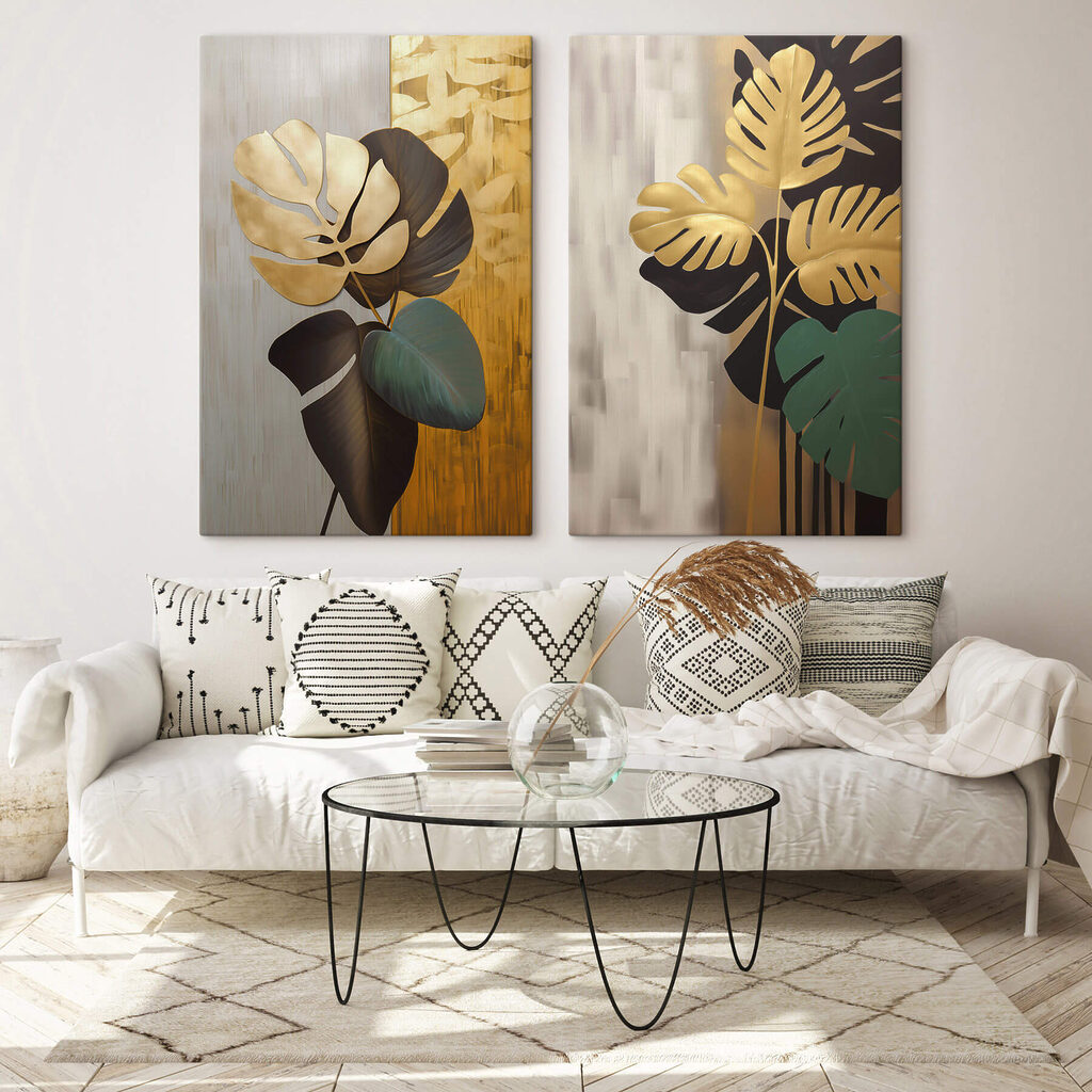 Folha tropical elegante — interior 1