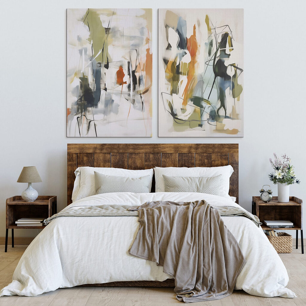 Linhas soltas em verde — interior 2