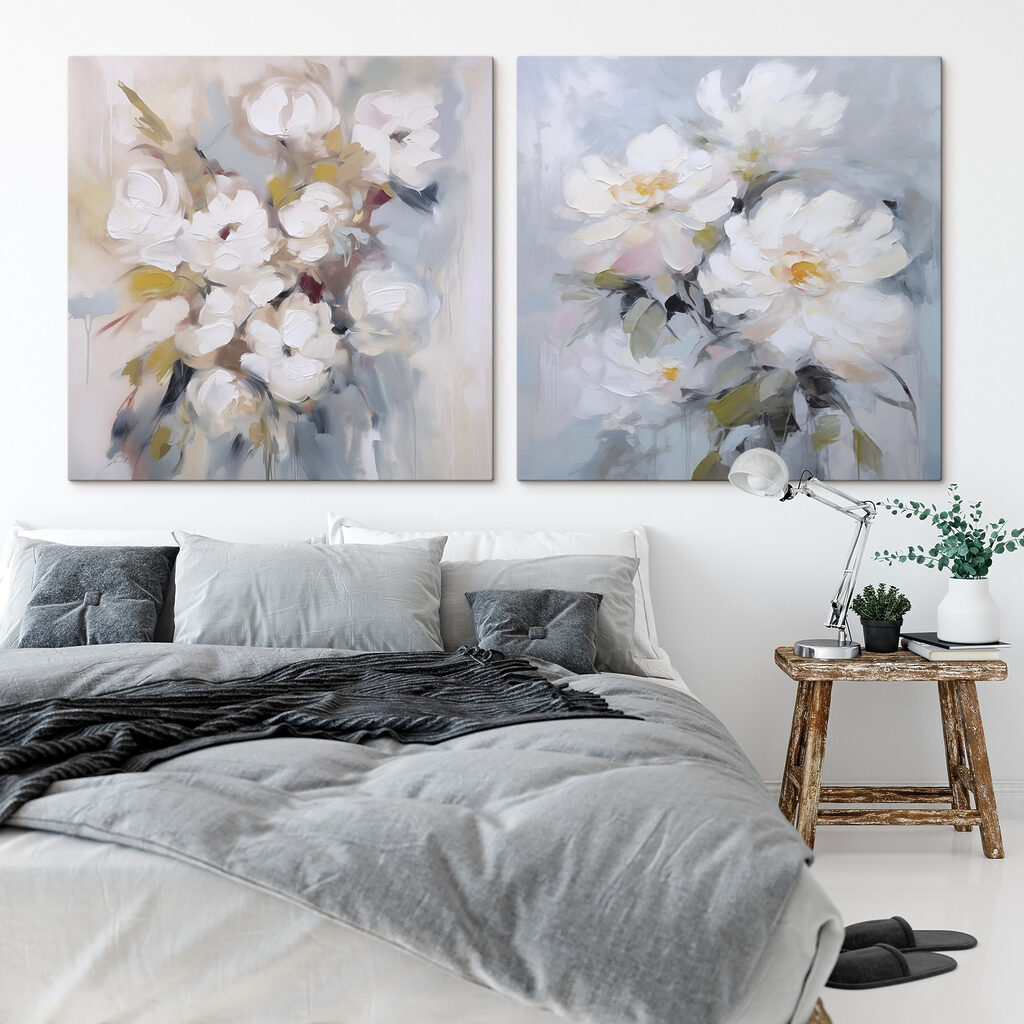 Buquê branco e leve — interior 1