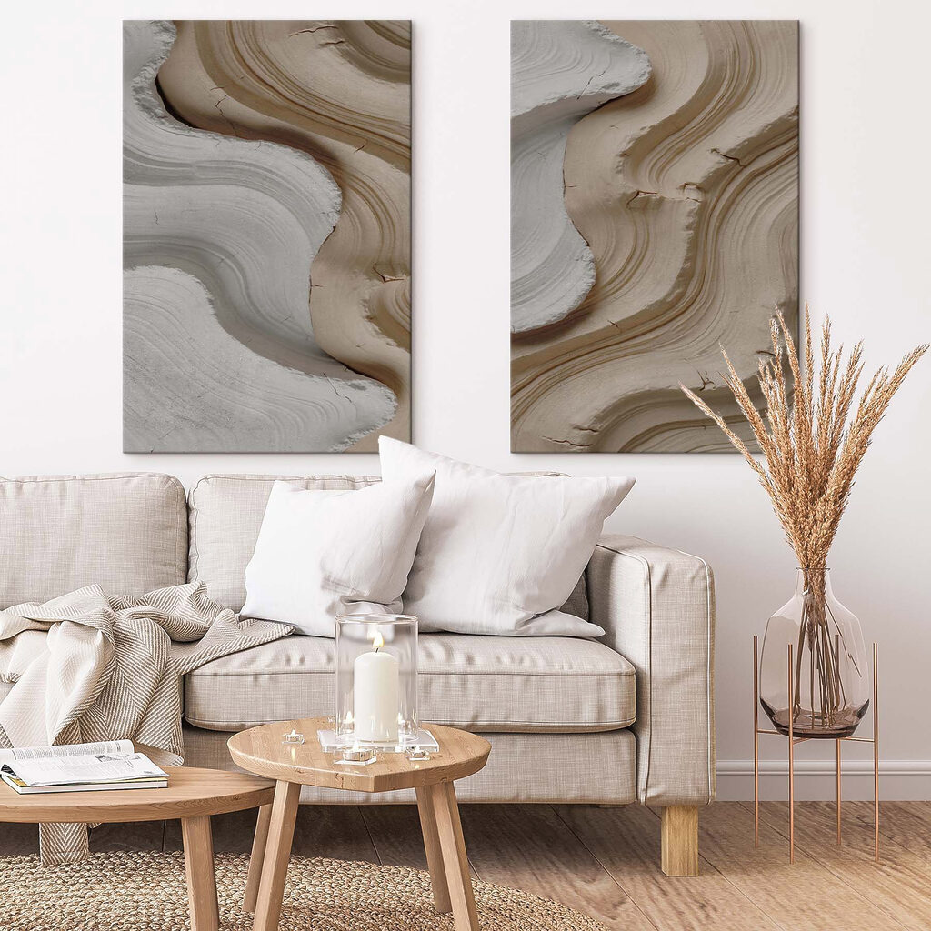 Curvas fluidas terrosas — interior 2