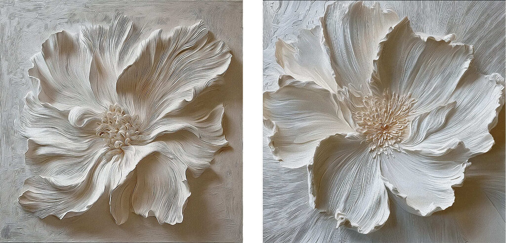 Arte floral elegante — design completo