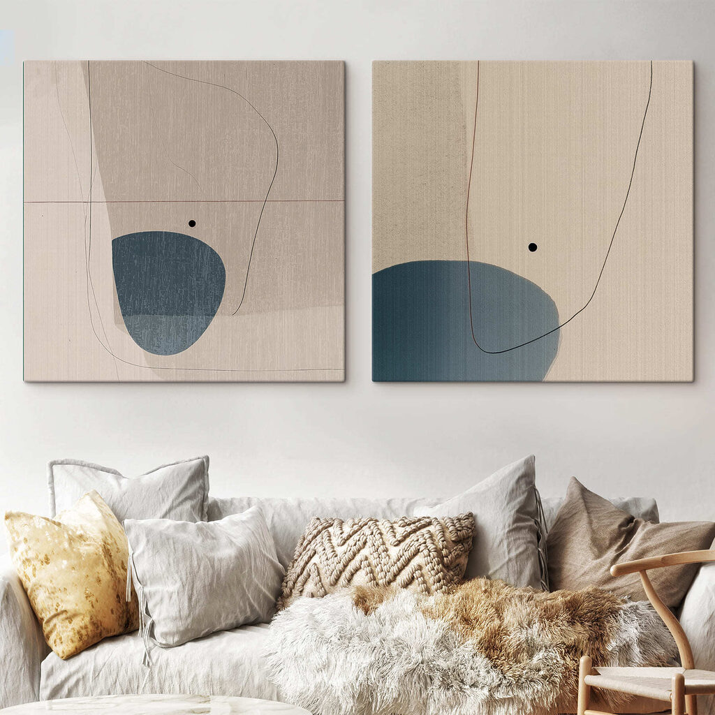 Manchas arredondadas e linhas — interior 2