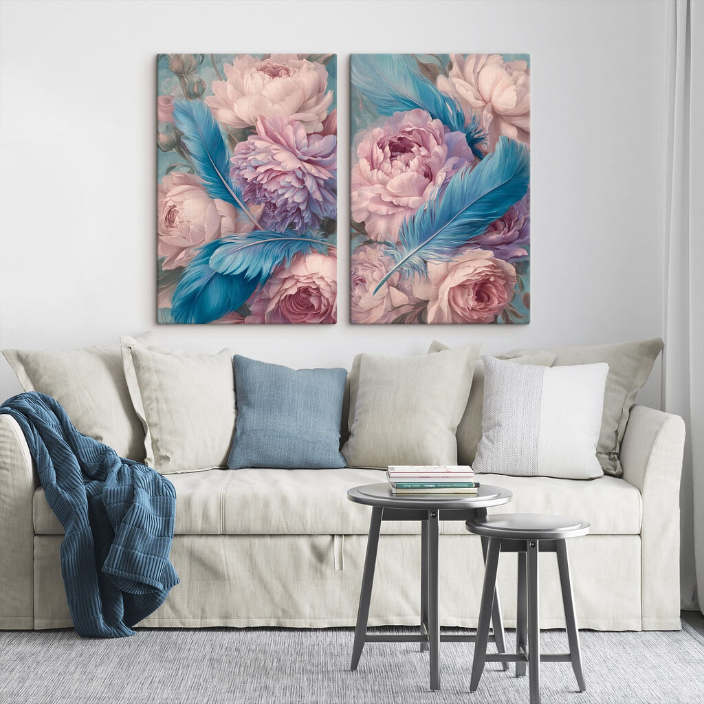 Flores e penas — interior 2