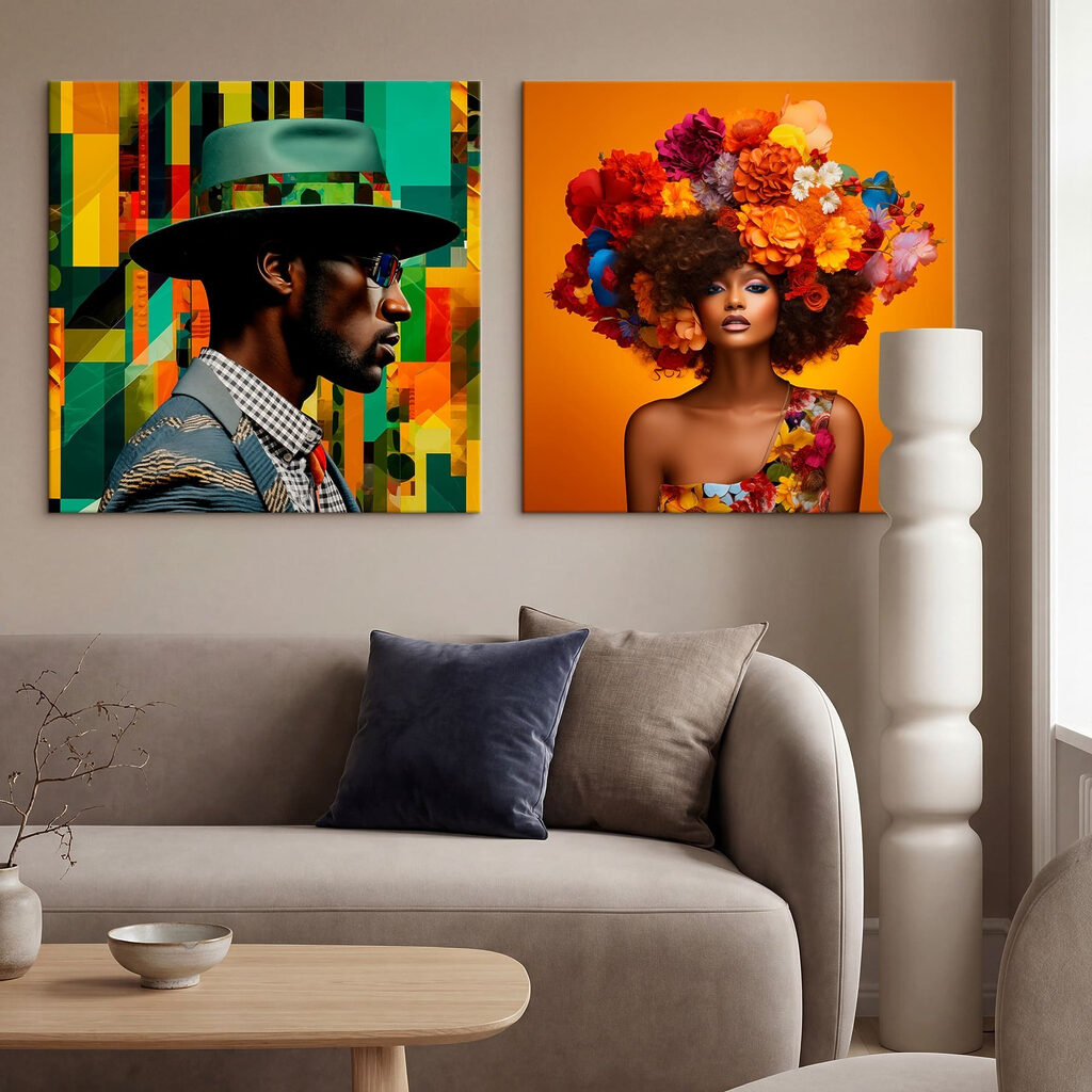 Casal com flores — interior 3