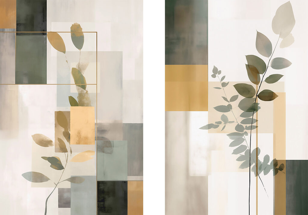 Ramos de folhas — design completo