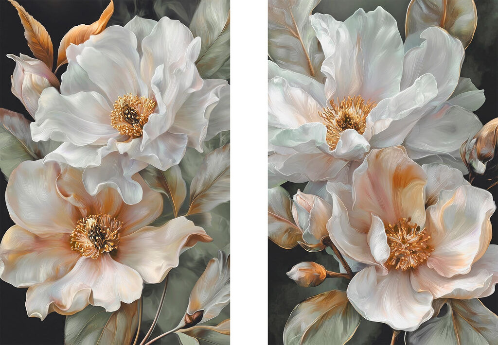 Flores elegantes — design completo