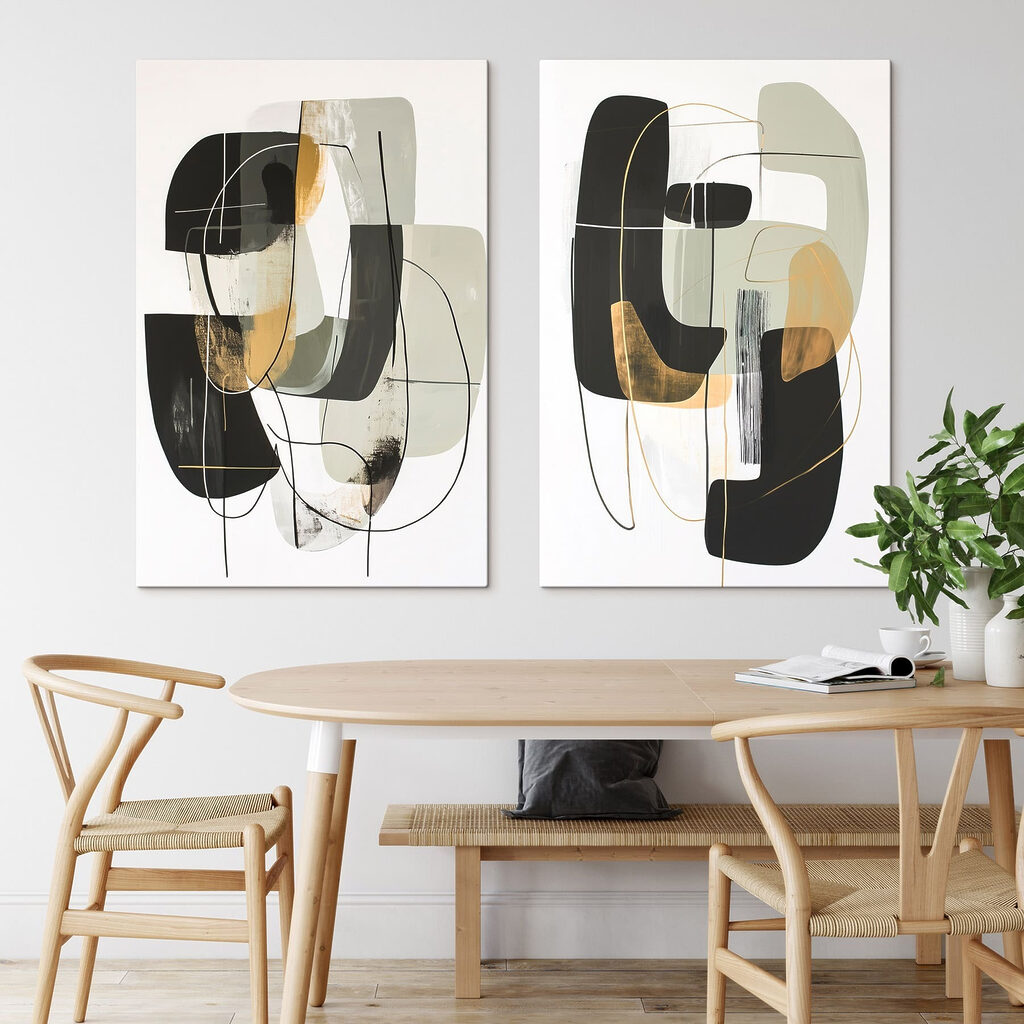 Formas e cores variadas — interior 1