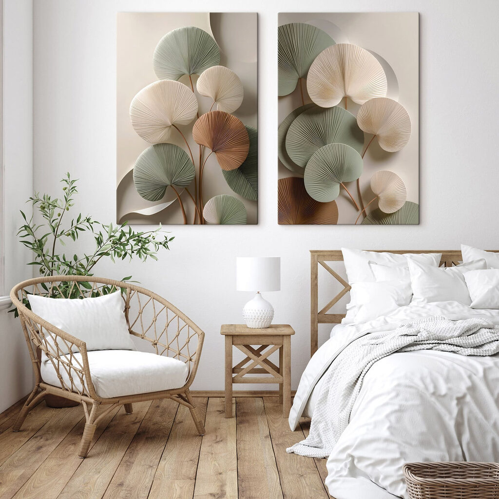 Folhas em papel suave — interior 2