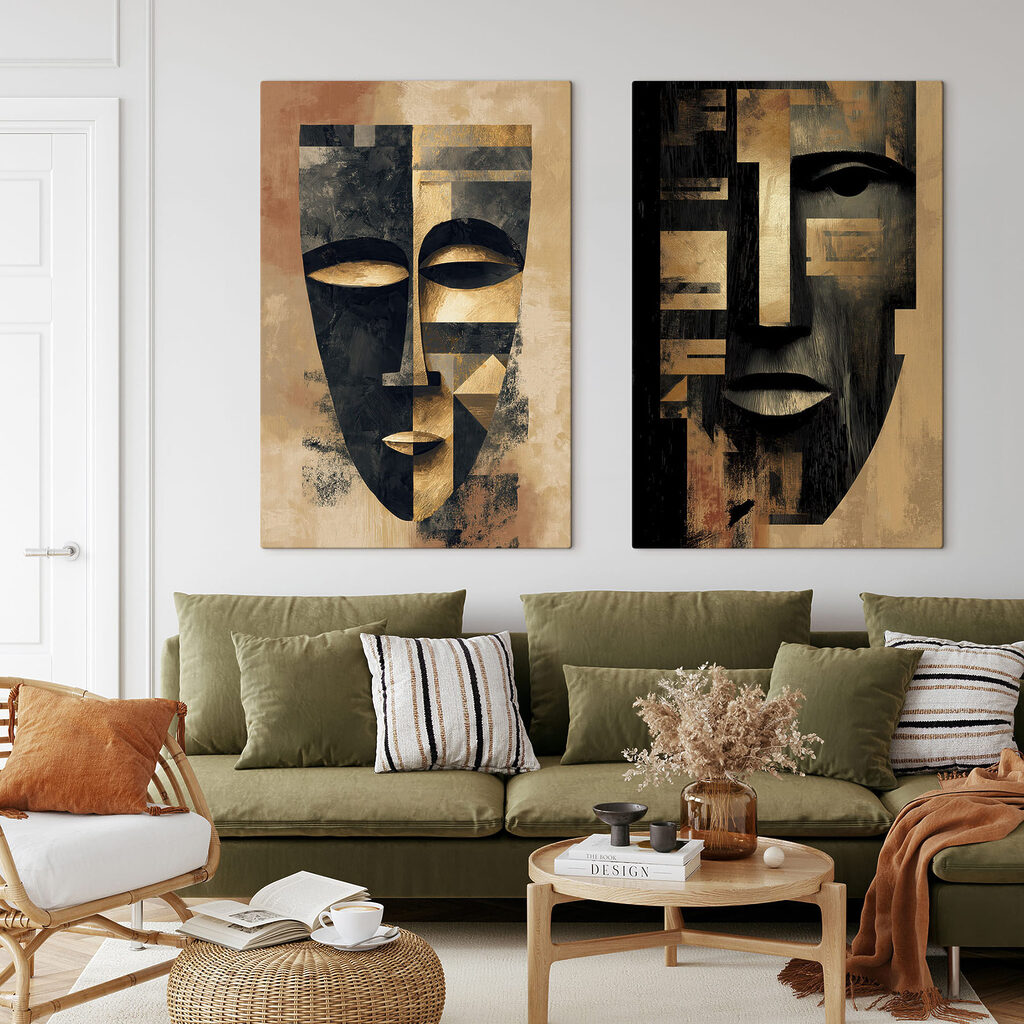 Duas máscaras — interior 1
