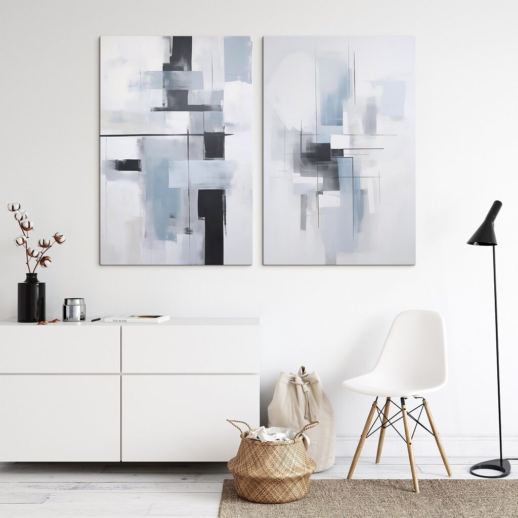 Blocos cinzentos e pretos — interior 2