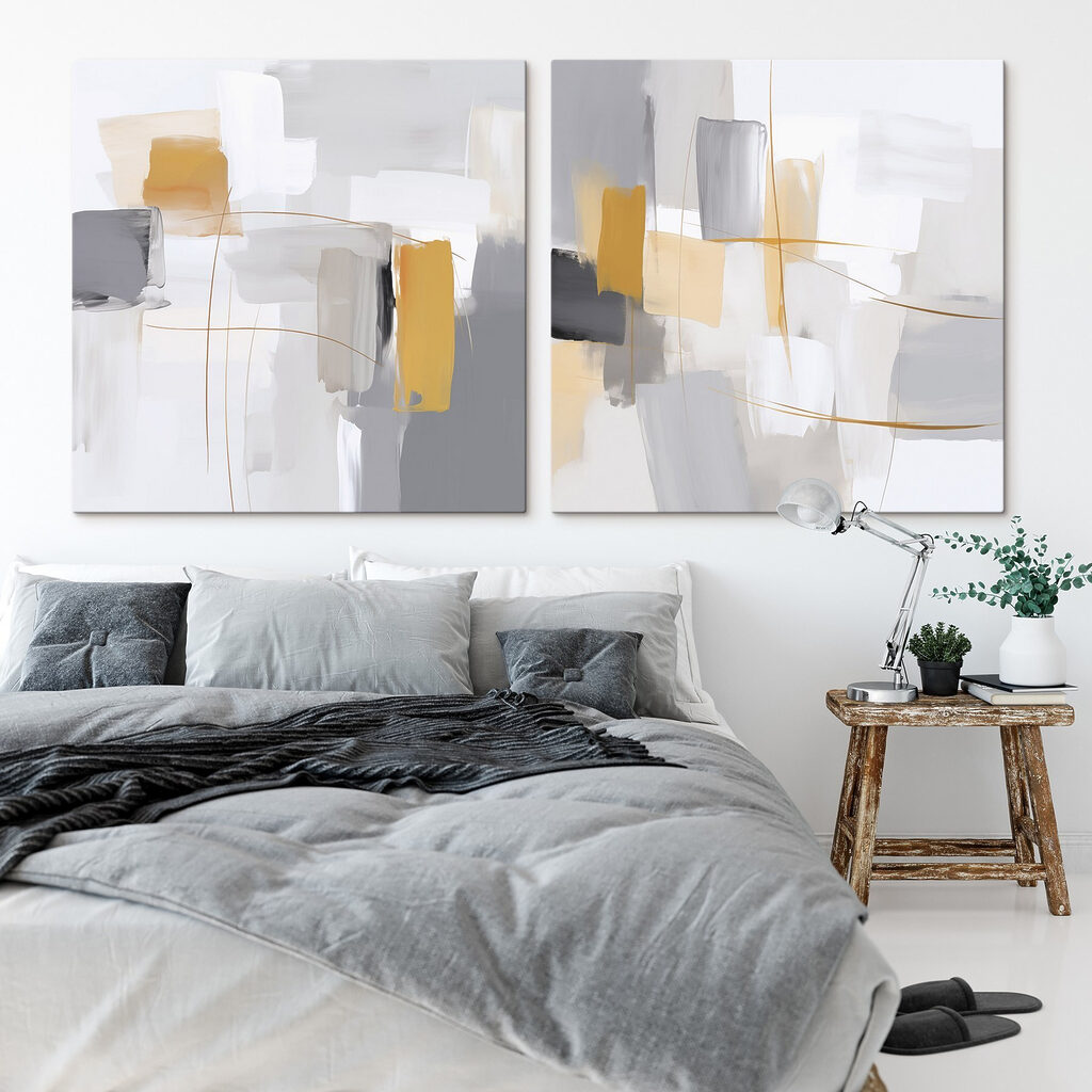 Blocos suaves e linhas — interior 1