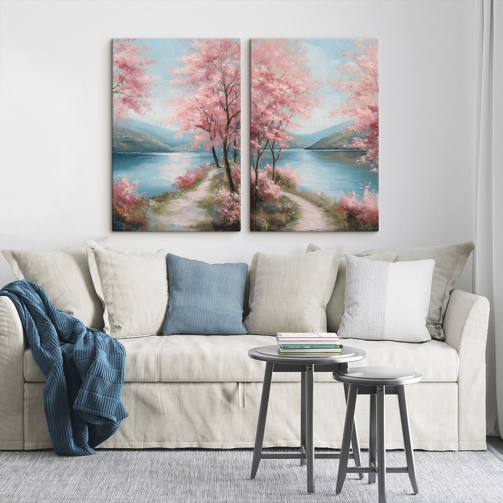 Caminho junto ao lago — interior 2