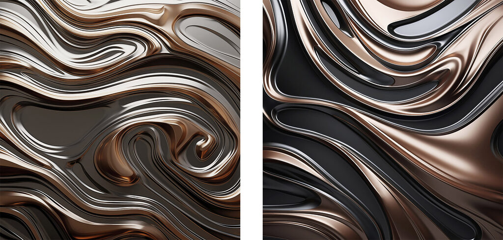 Fluxo de formas — design completo