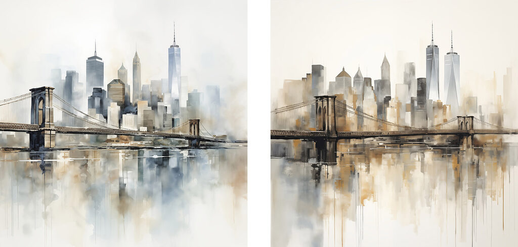 Cidade e ponte — design completo