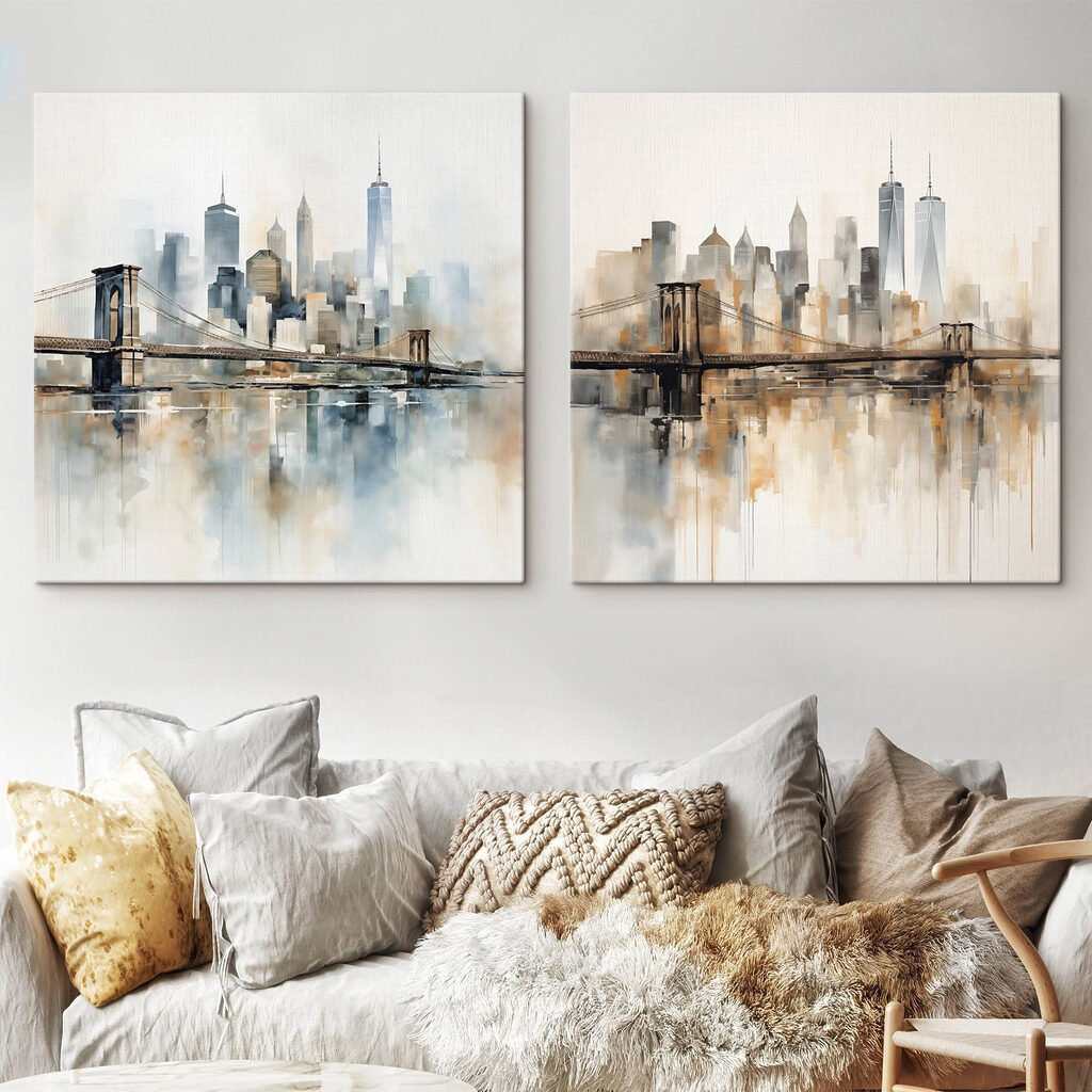 Cidade e ponte — interior 2