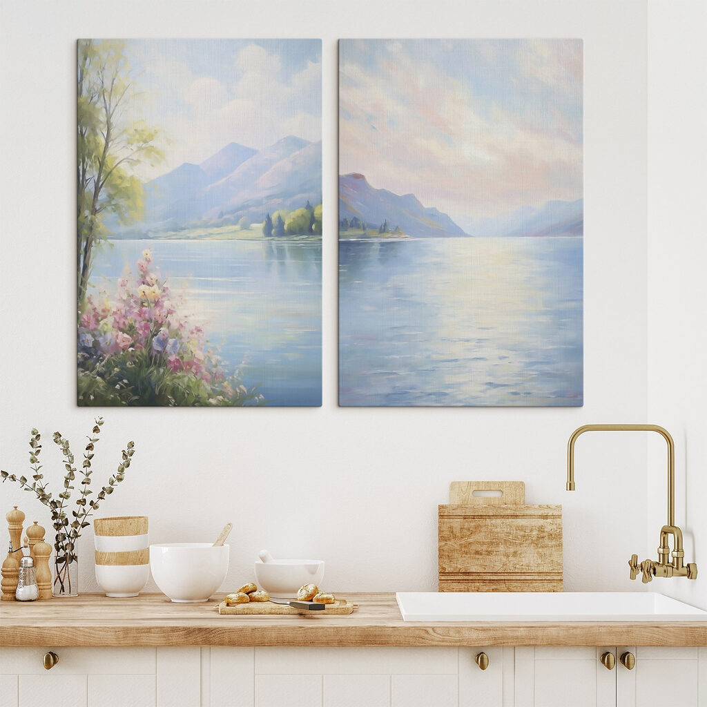Lago e montanhas — interior 2