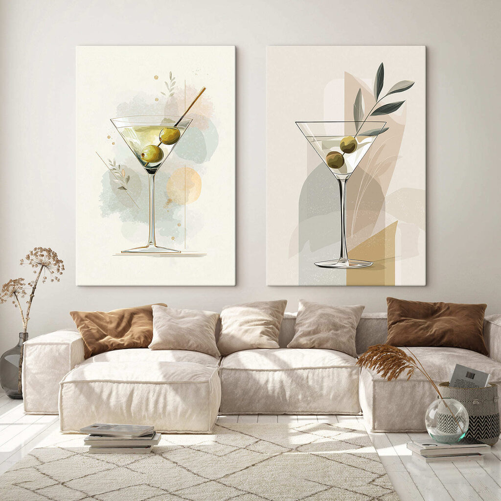 Martinis com azeitonas — interior 1