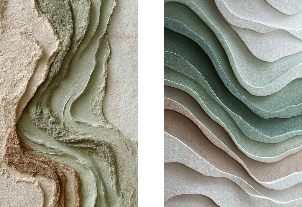 Ondas em camadas — design completo