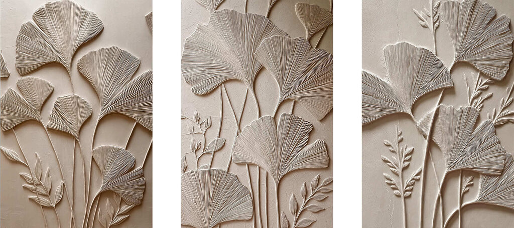 Leques da natureza — design completo