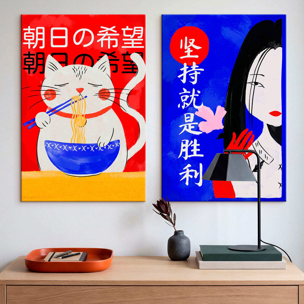 Gato e mulher — interior 3