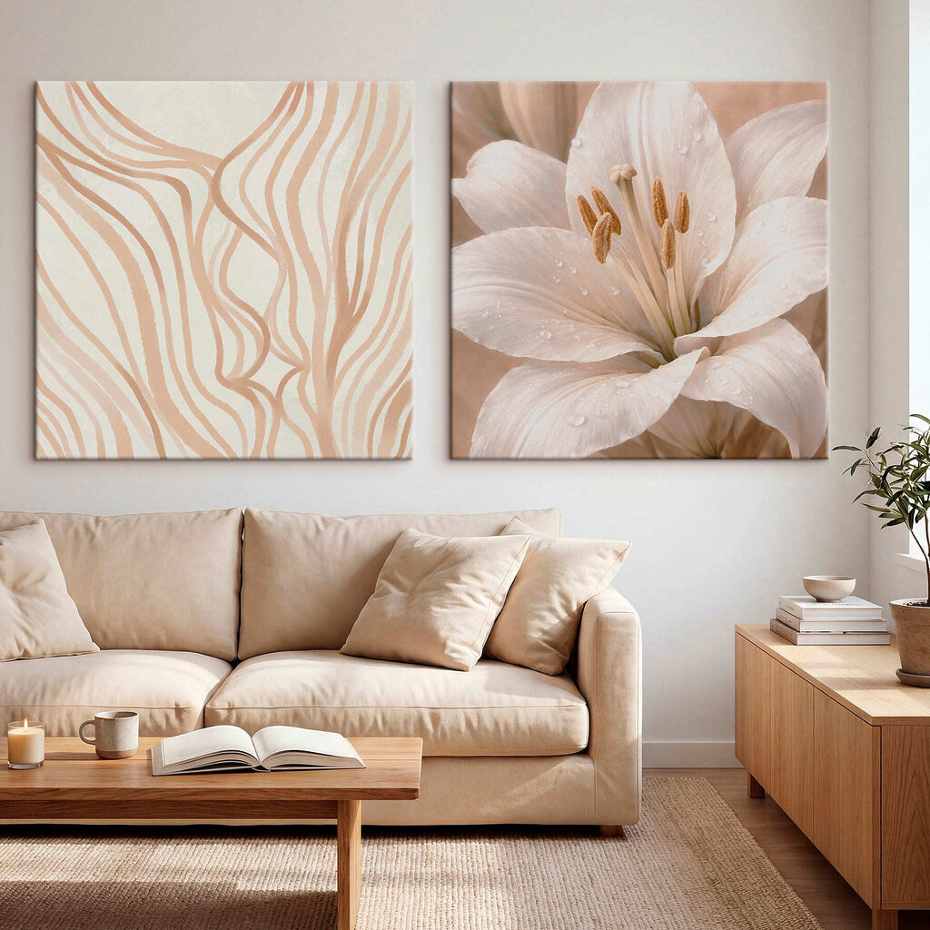 Lírio entre linhas — interior 1