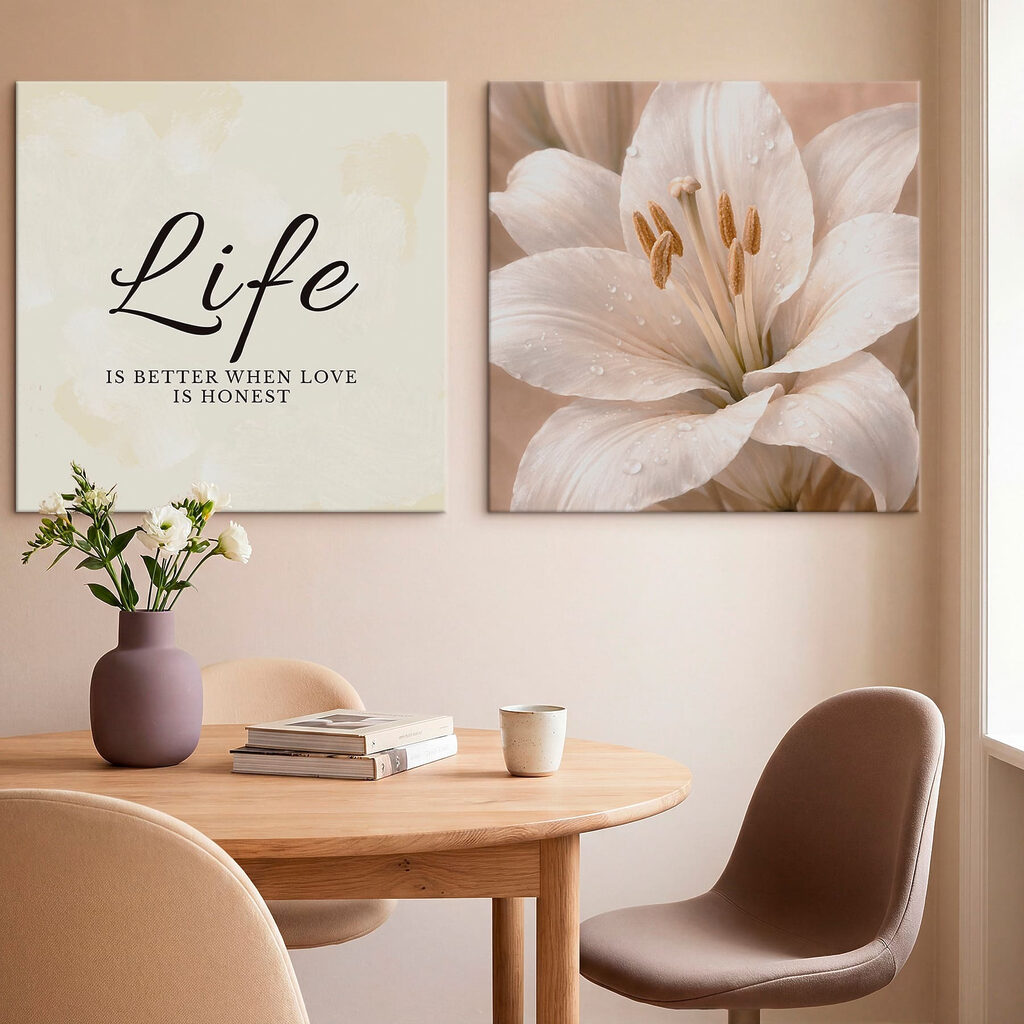 Lírio com gotas — interior 3